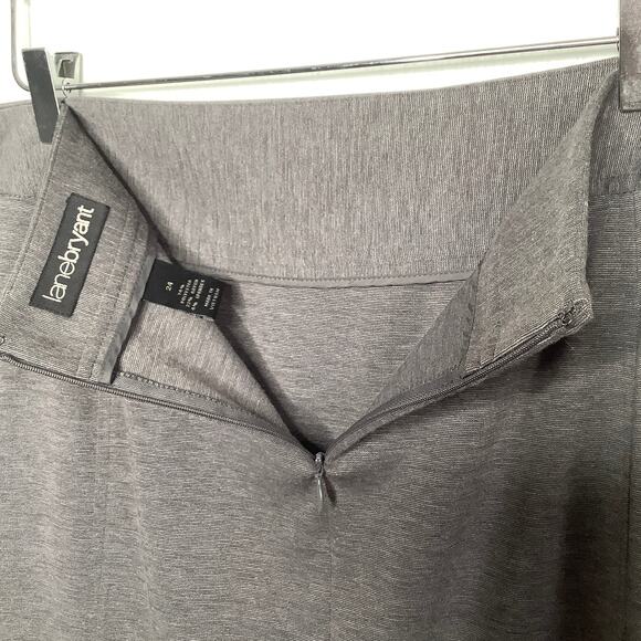 Lane Bryant Woman's Stretch Knit Double Ruffle Hem Plus Size Pencil Skirt Sz 24 - Picture 7 of 7